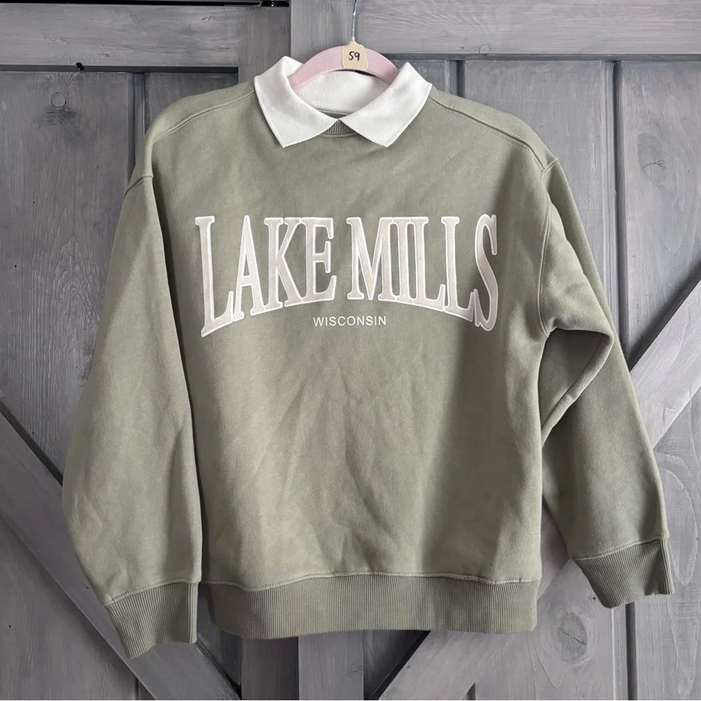 Zara Kids Girls‎ Collared Pullover Preppy Tennis Size 11/12